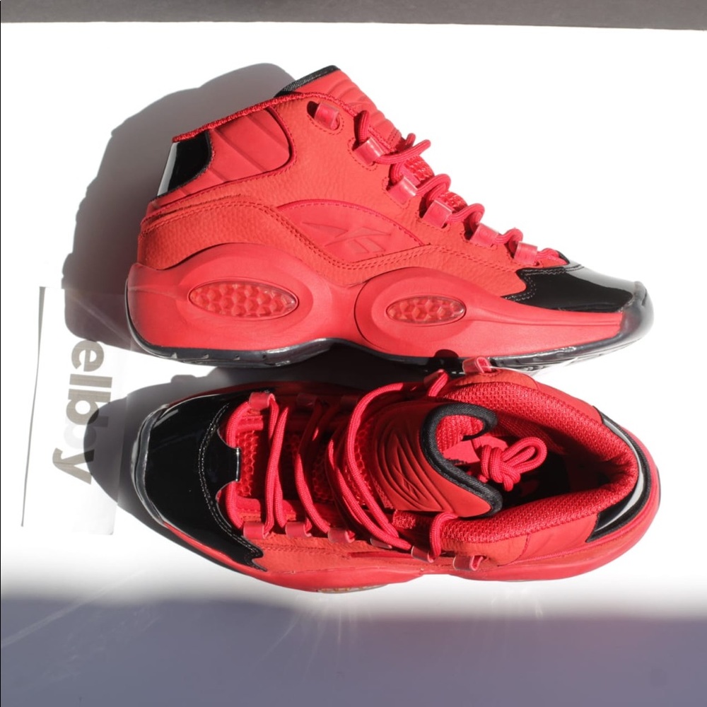 Reebok question mid heart over hype sz 8